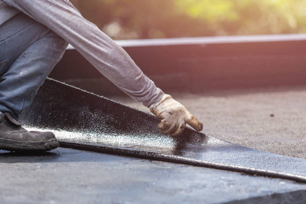 Professional Emergency Waterproofing technician working in Connersville, IN